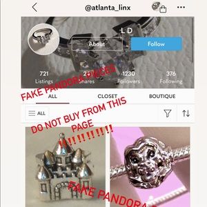 FAKE PANDORA PIECES
